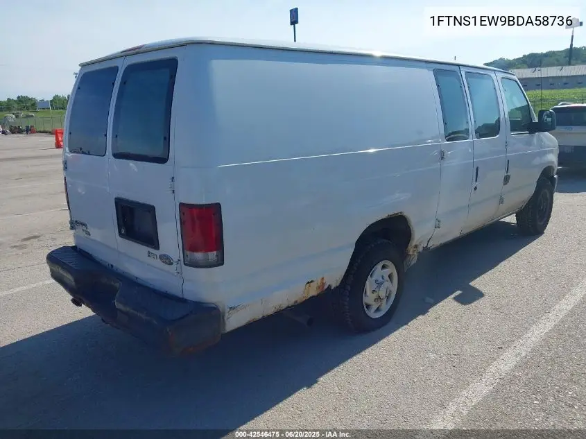 2011 Ford E-150 Commercial VIN: 1FTNS1EW9BDA58736 Lot: 42546475