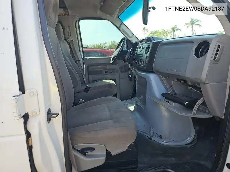 2011 Ford Econoline E250 Van VIN: 1FTNE2EW0BDA92187 Lot: 42636336