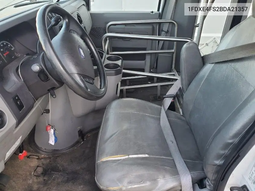 2011 Ford E-450 Cutaway E450 Super Duty Cutwy Van VIN: 1FDXE4FS2BDA21357 Lot: 42731358