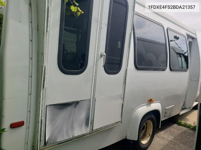 2011 Ford E-450 Cutaway E450 Super Duty Cutwy Van VIN: 1FDXE4FS2BDA21357 Lot: 42731358