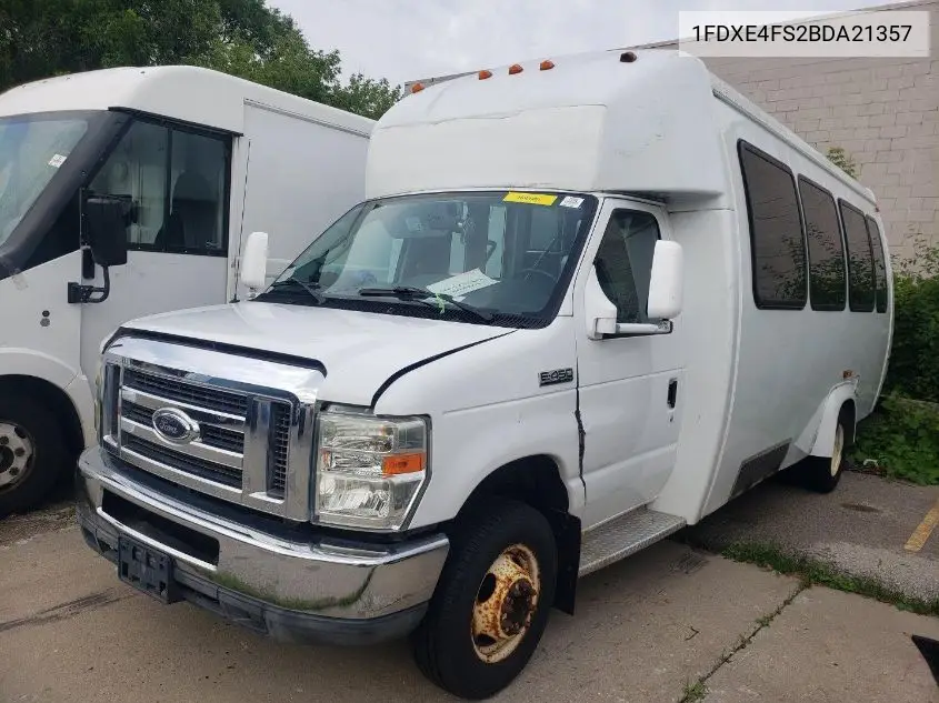 2011 Ford E-450 Cutaway E450 Super Duty Cutwy Van VIN: 1FDXE4FS2BDA21357 Lot: 42731358