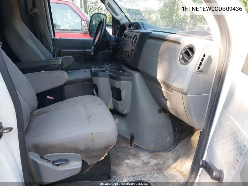 2012 Ford Econoline Commercial VIN: 1FTNE1EW0CDB09436 Lot: 42570761