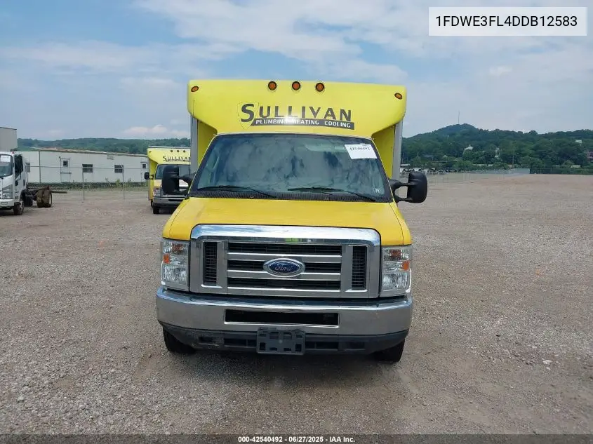 2013 Ford E-350 Cutaway VIN: 1FDWE3FL4DDB12583 Lot: 42540492