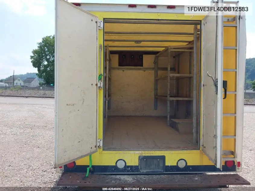2013 Ford E-350 Cutaway VIN: 1FDWE3FL4DDB12583 Lot: 42540492