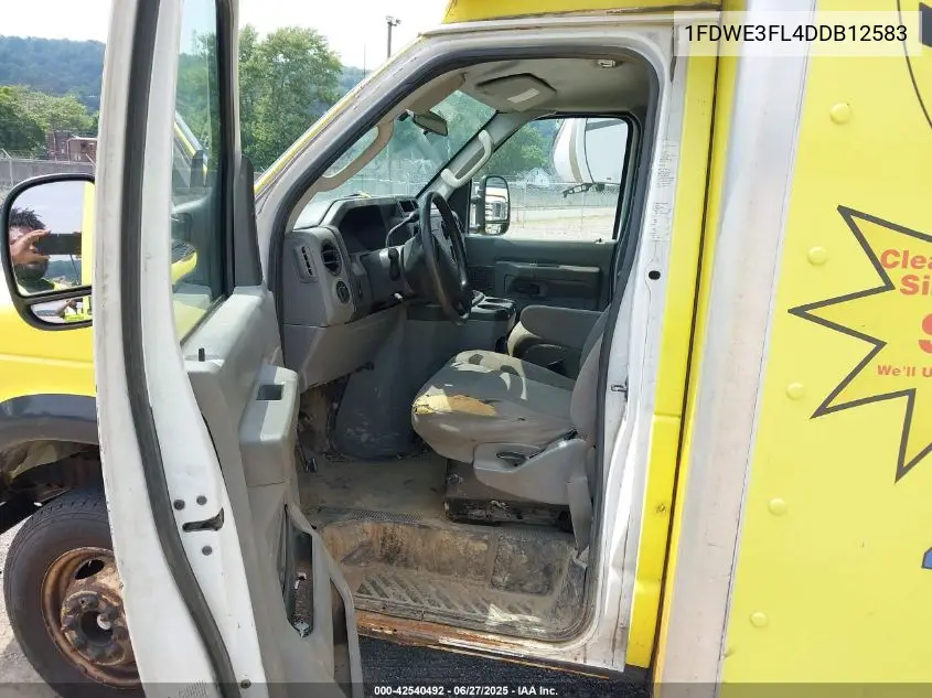 2013 Ford E-350 Cutaway VIN: 1FDWE3FL4DDB12583 Lot: 42540492