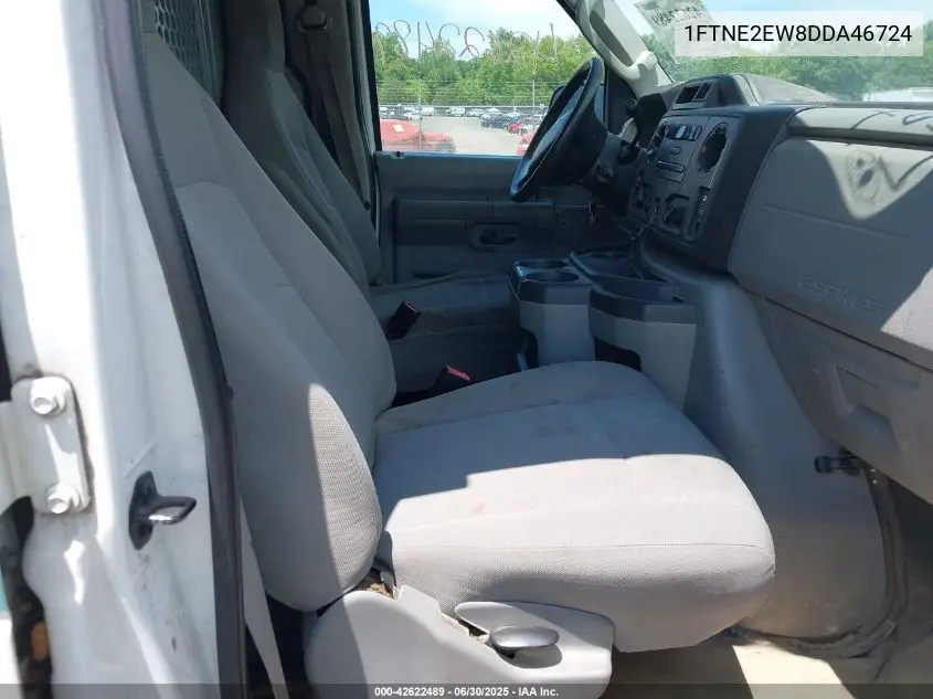 2013 Ford E-250 Commercial VIN: 1FTNE2EW8DDA46724 Lot: 42622489