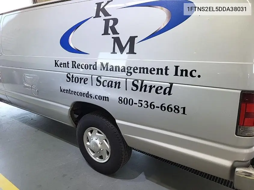 2013 Ford Econoline E250 Van VIN: 1FTNS2EL5DDA38031 Lot: 42731967