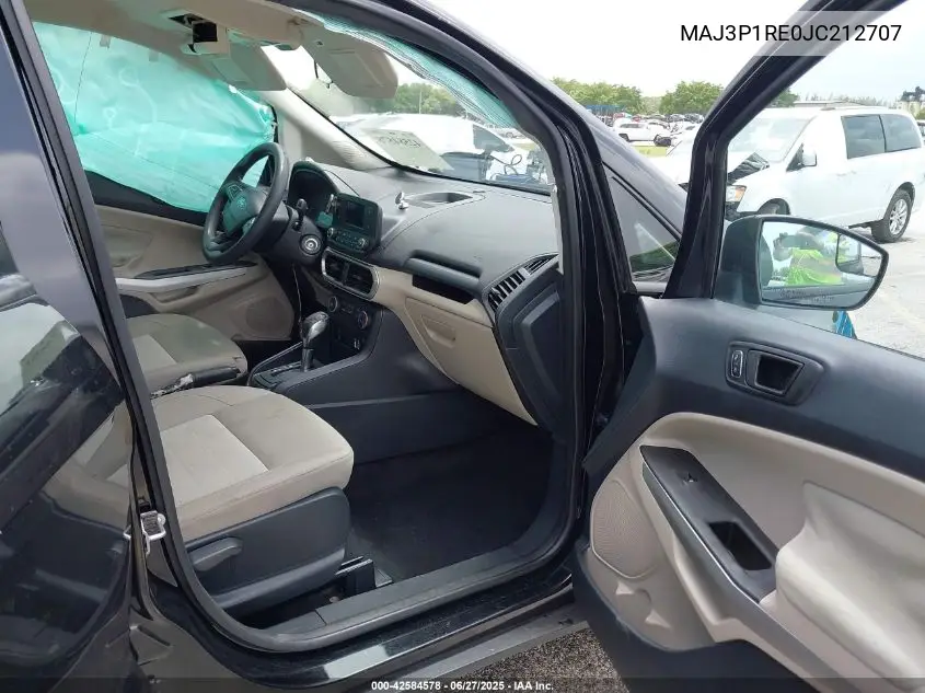2018 Ford Ecosport S VIN: MAJ3P1RE0JC212707 Lot: 42584578