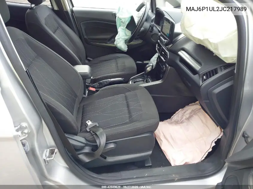 2018 Ford Ecosport Se VIN: MAJ6P1UL2JC217989 Lot: 42589629