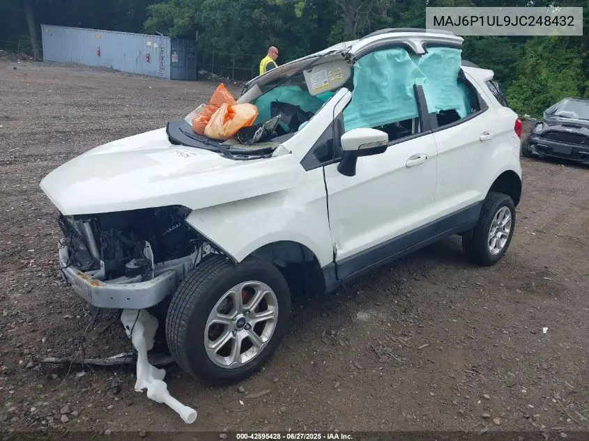 2018 Ford Ecosport Se VIN: MAJ6P1UL9JC248432 Lot: 42595428