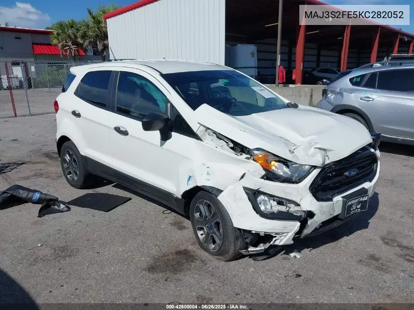 2019 Ford Ecosport S VIN: MAJ3S2FE5KC282052 Lot: 42608004