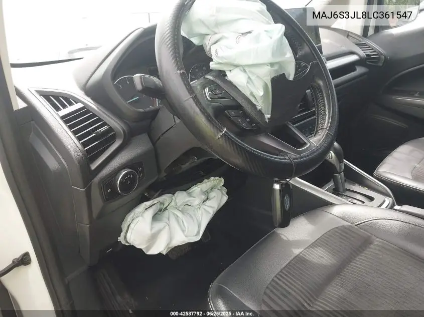 2020 Ford Ecosport Ses VIN: MAJ6S3JL8LC361547 Lot: 42587792
