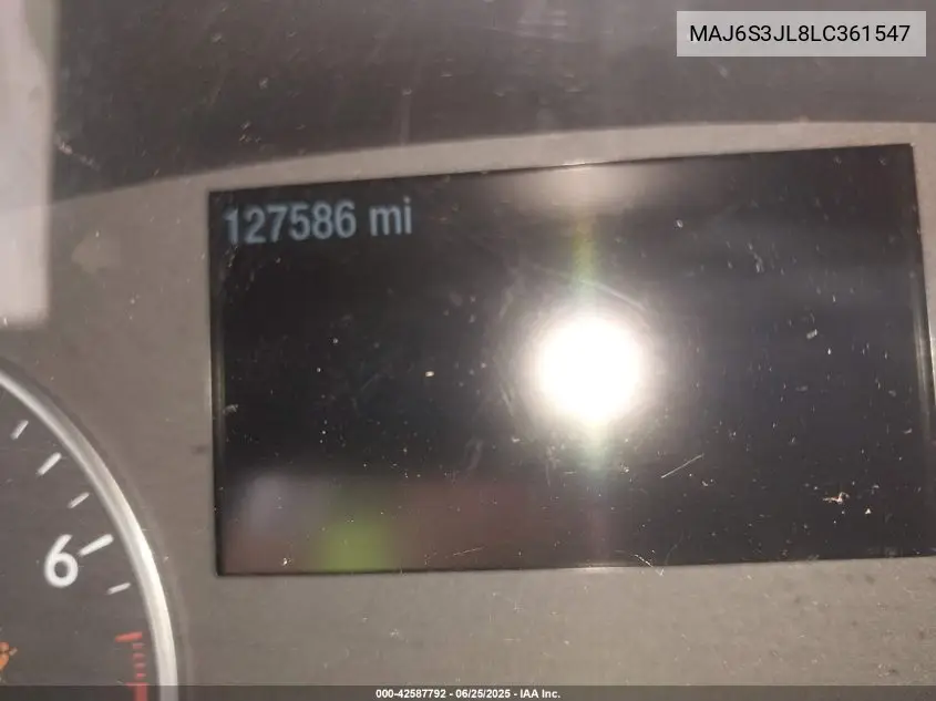 2020 Ford Ecosport Ses VIN: MAJ6S3JL8LC361547 Lot: 42587792
