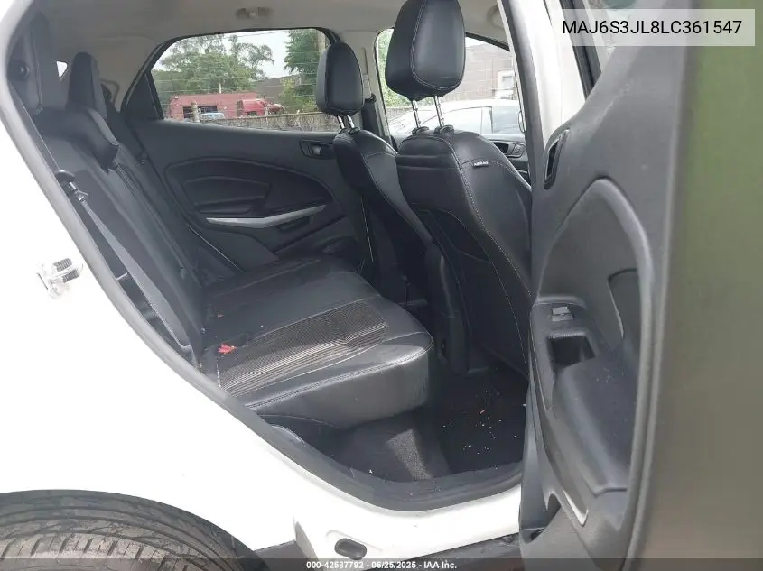 2020 Ford Ecosport Ses VIN: MAJ6S3JL8LC361547 Lot: 42587792