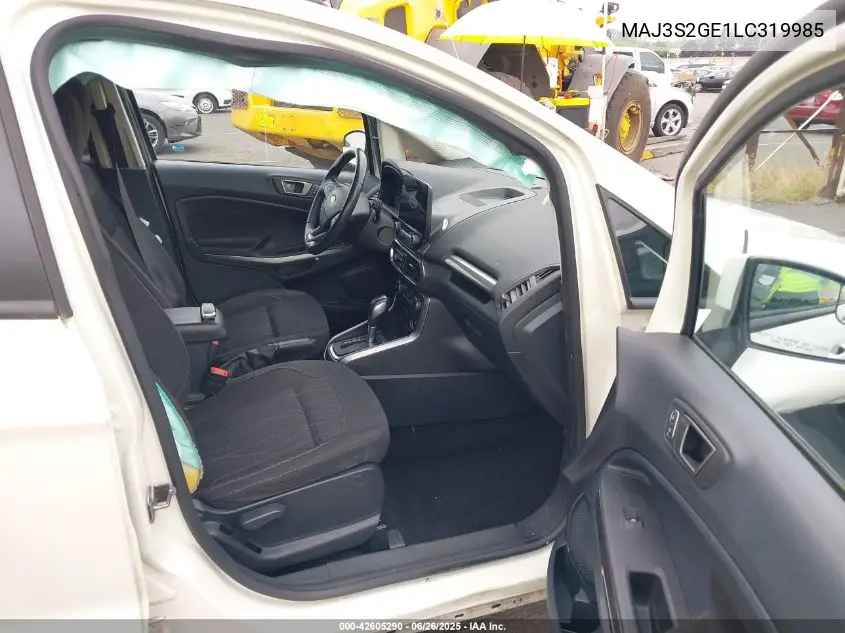 2020 Ford Ecosport Se VIN: MAJ3S2GE1LC319985 Lot: 42605290