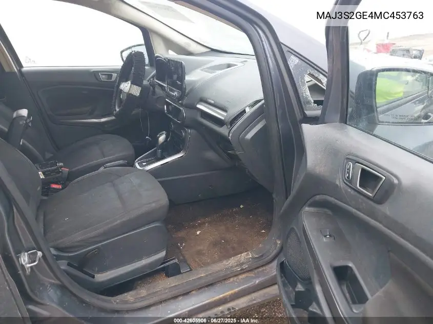 2021 Ford Ecosport Se VIN: MAJ3S2GE4MC453763 Lot: 42605906