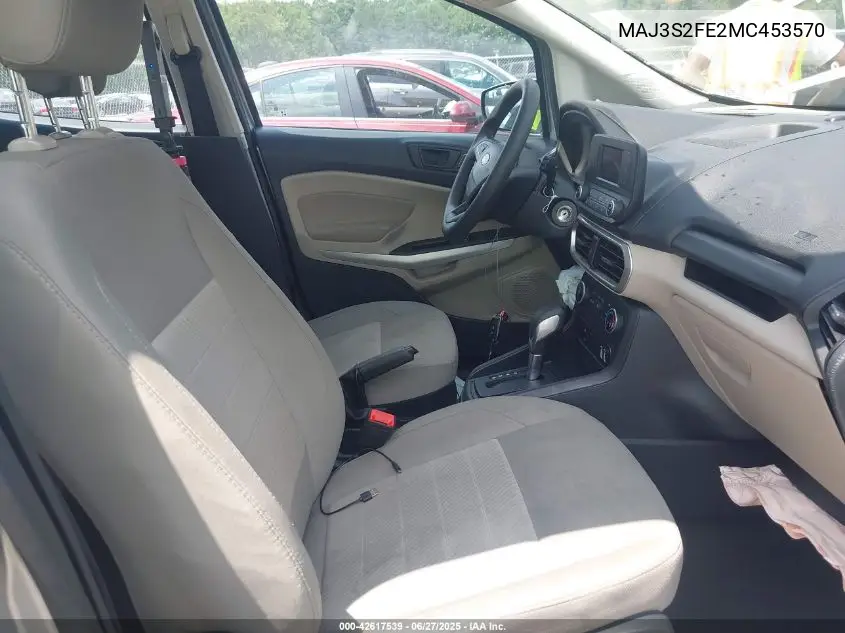 2021 Ford Ecosport S VIN: MAJ3S2FE2MC453570 Lot: 42617539