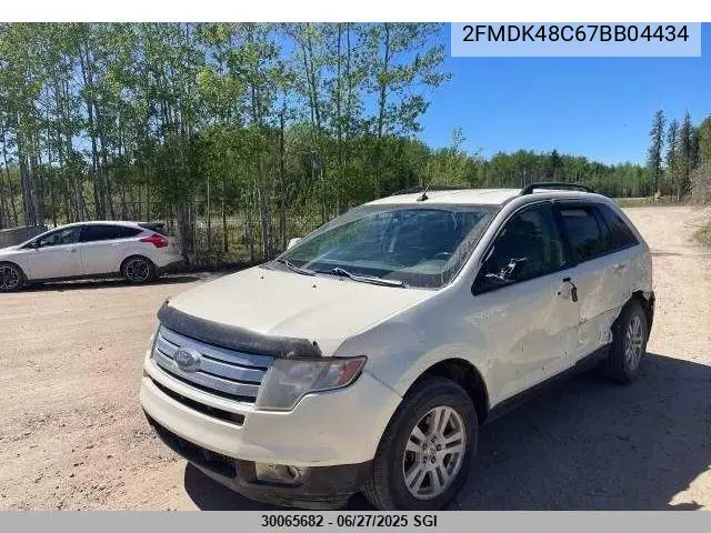2007 Ford Edge Sel VIN: 2FMDK48C67BB04434 Lot: 30065682