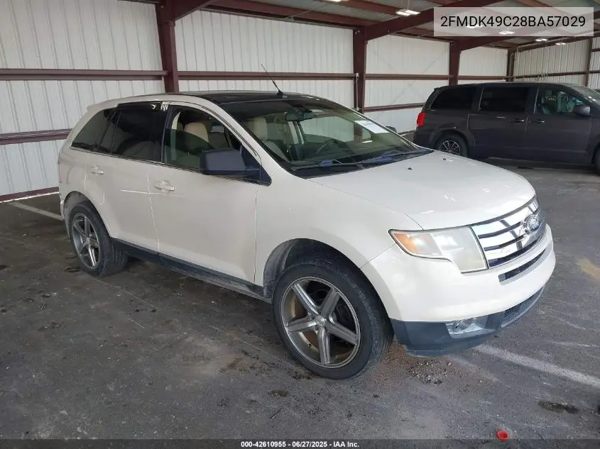2008 Ford Edge Limited VIN: 2FMDK49C28BA57029 Lot: 42610955