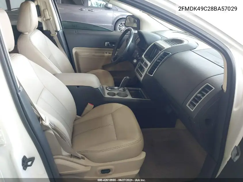 2008 Ford Edge Limited VIN: 2FMDK49C28BA57029 Lot: 42610955