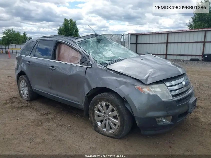 2009 Ford Edge Limited VIN: 2FMDK49C09BB01286 Lot: 42578252