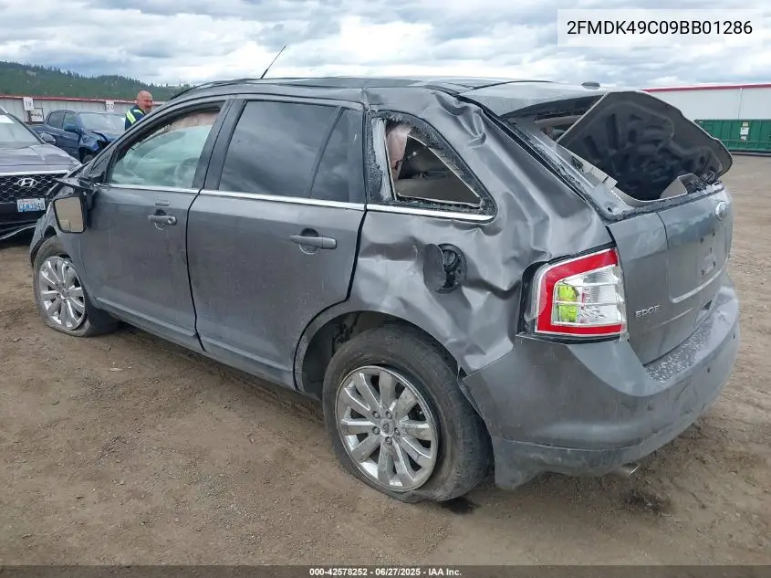 2009 Ford Edge Limited VIN: 2FMDK49C09BB01286 Lot: 42578252
