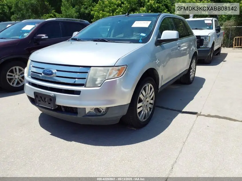 2010 Ford Edge Limited VIN: 2FMDK3KCXABB08142 Lot: 42262841