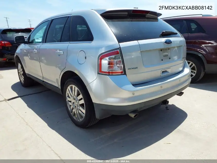 2010 Ford Edge Limited VIN: 2FMDK3KCXABB08142 Lot: 42262841