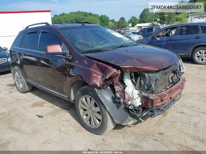 2FMDK4KC5ABB53687 2010 Ford Edge Limited