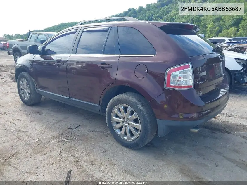 2FMDK4KC5ABB53687 2010 Ford Edge Limited
