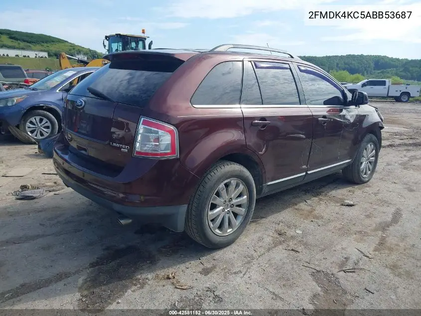 2FMDK4KC5ABB53687 2010 Ford Edge Limited