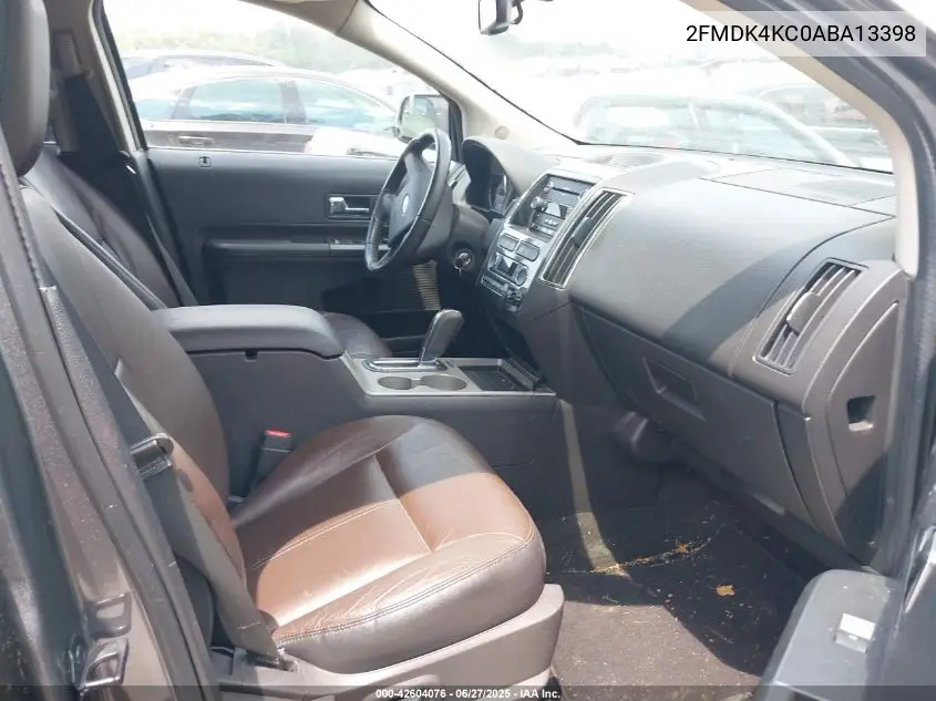 2010 Ford Edge Limited VIN: 2FMDK4KC0ABA13398 Lot: 42604076