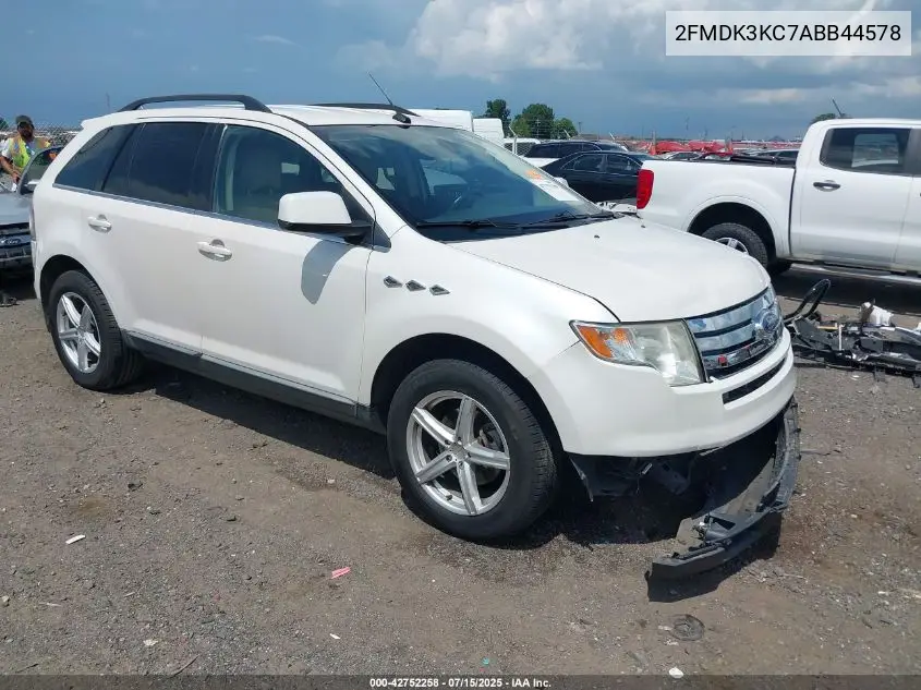 2010 Ford Edge Limited VIN: 2FMDK3KC7ABB44578 Lot: 42752258