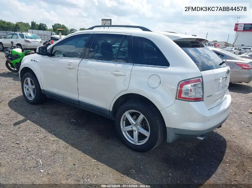 2010 Ford Edge Limited VIN: 2FMDK3KC7ABB44578 Lot: 42752258