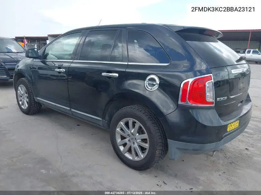 2011 Ford Edge Limited VIN: 2FMDK3KC2BBA23121 Lot: 42738283