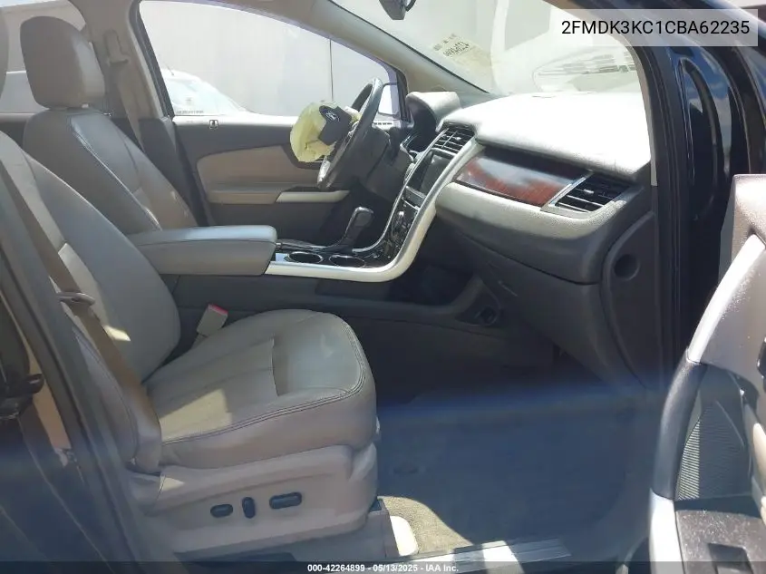 2012 Ford Edge Limited VIN: 2FMDK3KC1CBA62235 Lot: 42264899