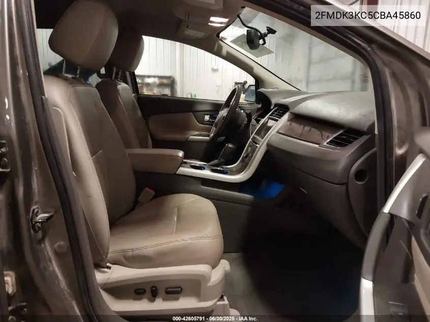 2012 Ford Edge Limited VIN: 2FMDK3KC5CBA45860 Lot: 42605791