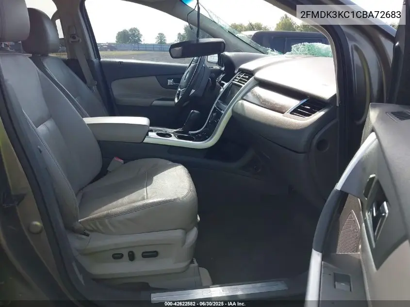 2012 Ford Edge Limited VIN: 2FMDK3KC1CBA72683 Lot: 42622582