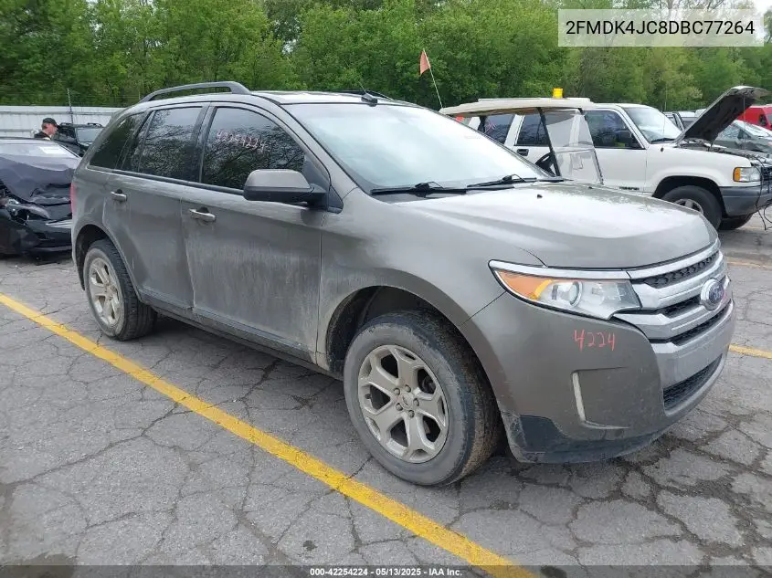 2013 Ford Edge Sel VIN: 2FMDK4JC8DBC77264 Lot: 42254224