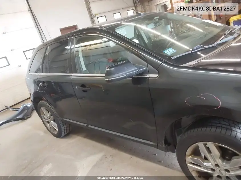 2013 Ford Edge Limited VIN: 2FMDK4KC8DBA12827 Lot: 42570613