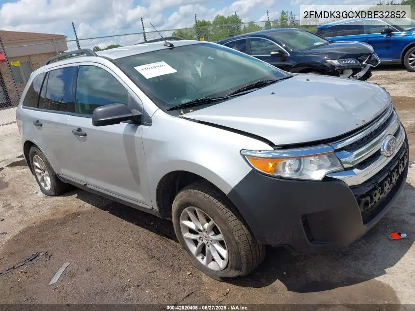 2013 Ford Edge Se VIN: 2FMDK3GCXDBE32852 Lot: 42620406