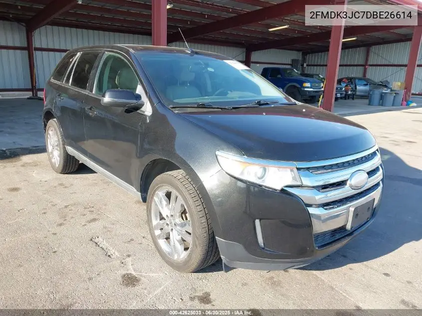 2013 Ford Edge Sel VIN: 2FMDK3JC7DBE26614 Lot: 42625033