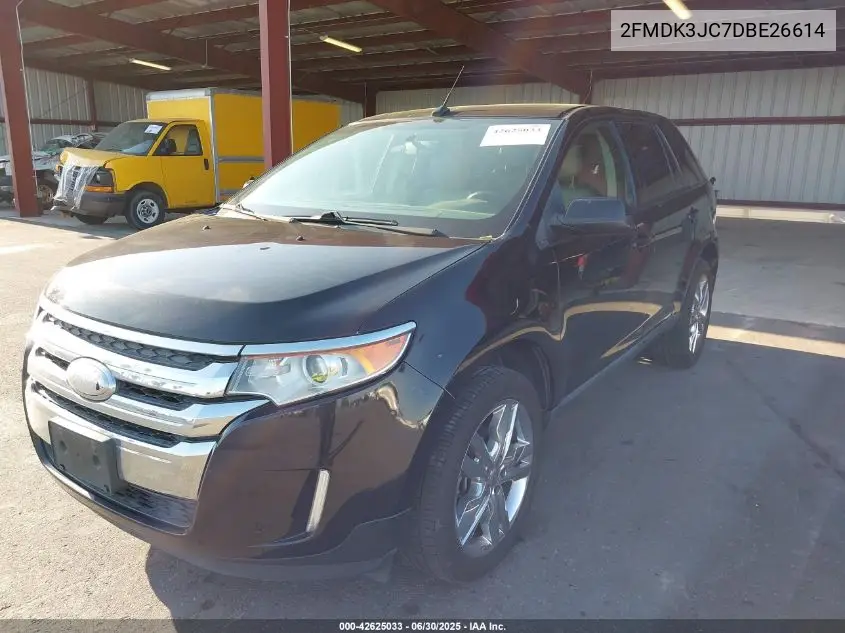 2013 Ford Edge Sel VIN: 2FMDK3JC7DBE26614 Lot: 42625033