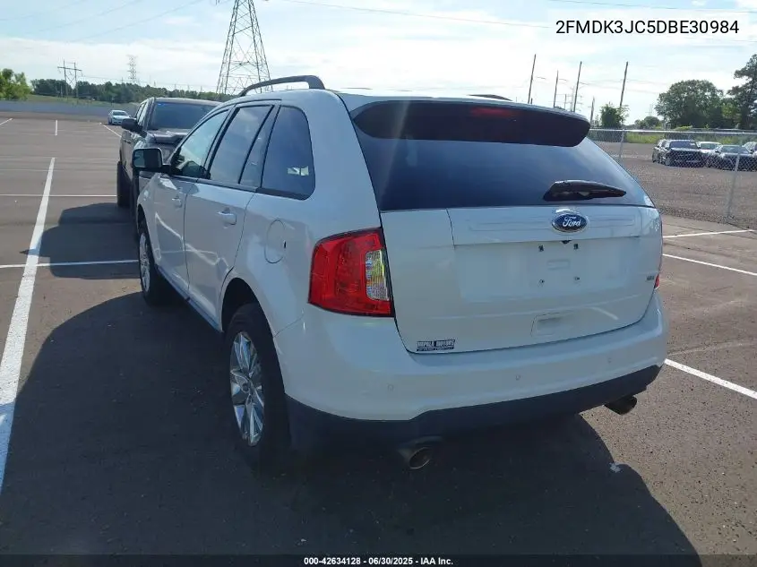 2013 Ford Edge Sel VIN: 2FMDK3JC5DBE30984 Lot: 42634128