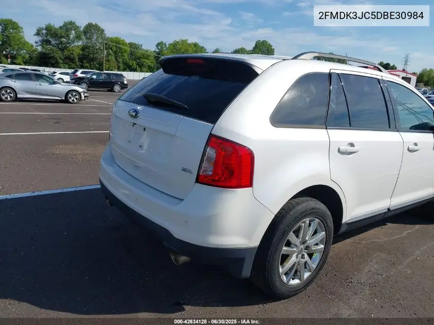2013 Ford Edge Sel VIN: 2FMDK3JC5DBE30984 Lot: 42634128