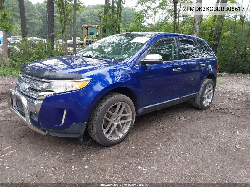 2013 Ford Edge Limited VIN: 2FMDK3KC3DBB08617 Lot: 42699696