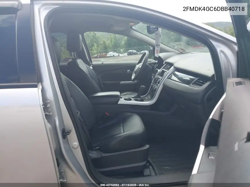 2013 Ford Edge Se VIN: 2FMDK4GC6DBB40718 Lot: 42752592