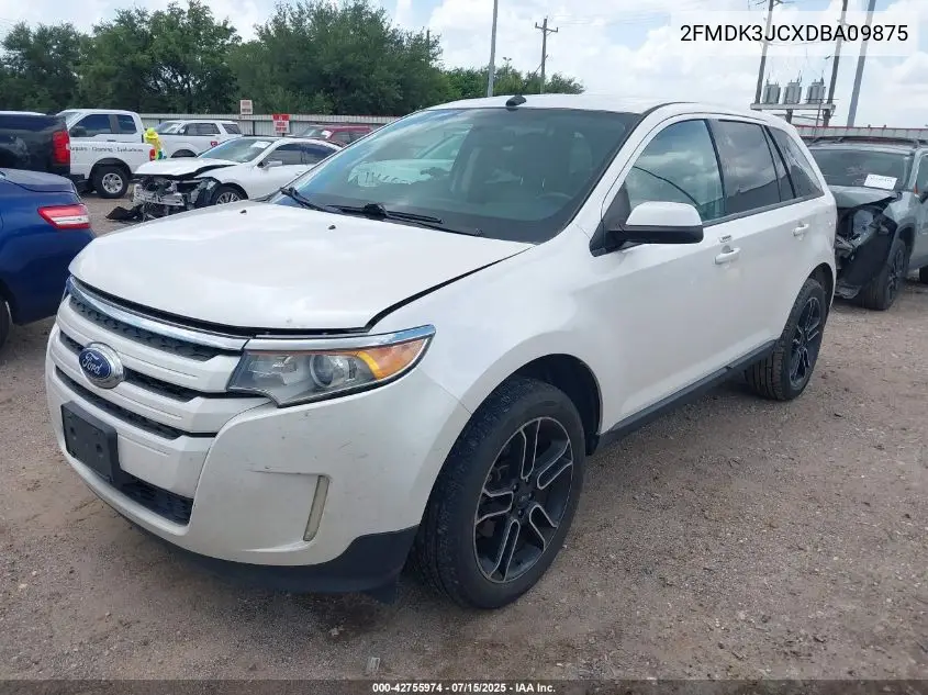 2013 Ford Edge Sel VIN: 2FMDK3JCXDBA09875 Lot: 42755974