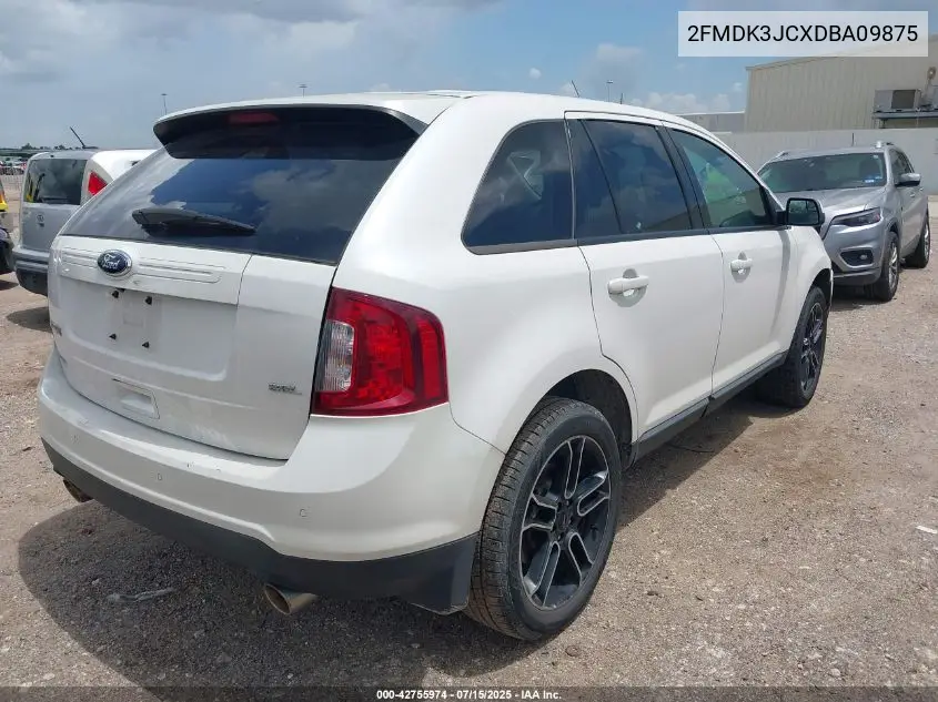 2013 Ford Edge Sel VIN: 2FMDK3JCXDBA09875 Lot: 42755974