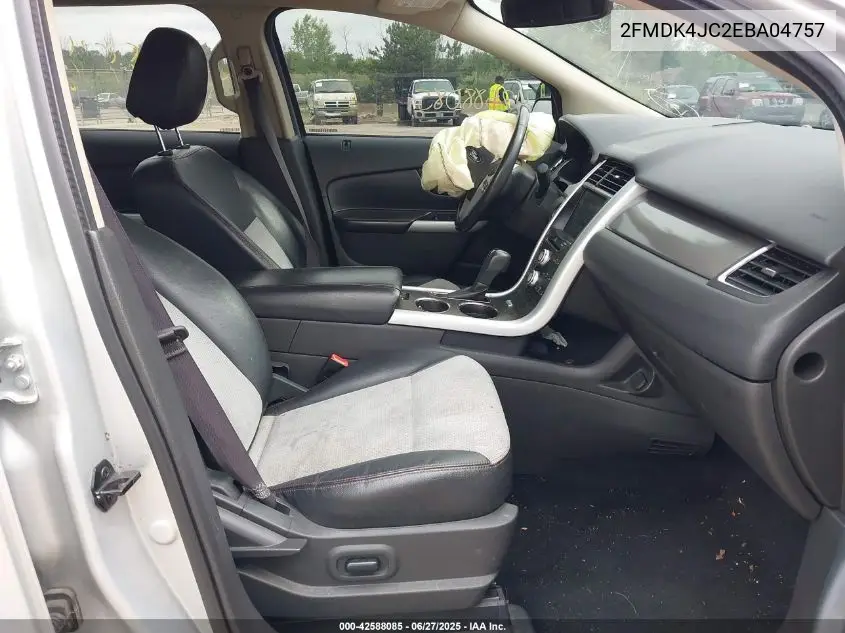 2014 Ford Edge Sel VIN: 2FMDK4JC2EBA04757 Lot: 42588085